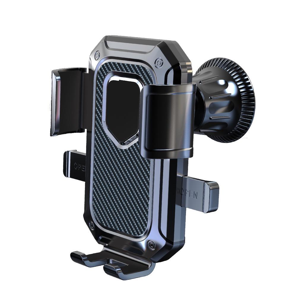 

Car Phone Holder | Gravity Induction | Universal Mount for Center Console & Sun Visor | Supports Horizontal & Vertical Screens