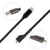 Nylons Braideds USB C Cable For Arctis3/5/7 Enhanceds Sound Transmission 1.5m Length tangleless Construction