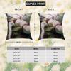 Summer Pool Oil Art Pillow Case For Car Sofa Decorative Home Double-sided Print Plush Square Throw Pillow Cushion Cover