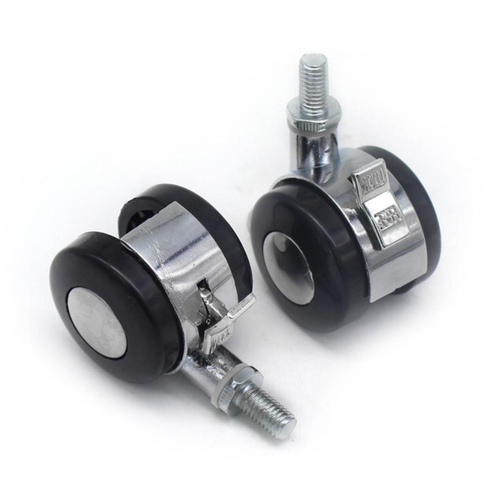 Heavy Duty Chair Rollers Mute Chair Caster Wheels Chair Mats Universal Casters Replacement Strong Carrying Capacity