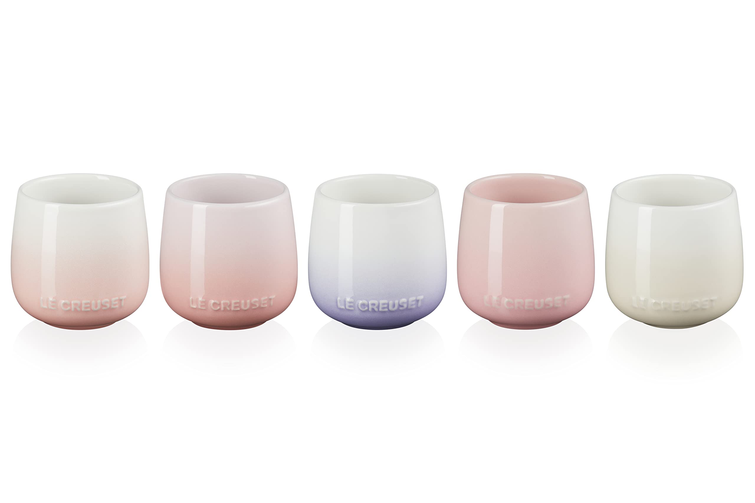 

Le Creuset Cup Sphere Tumbler Set of 5 Pink Collection Heat Resistant Cold Resistant Microwave Oven Dishwasher Safe Japanese [Authorized Product] розовый