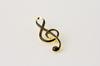 NAKANO Enamel Brooch Treble Clef Black JE-28/BL