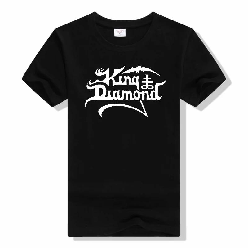 King Diamond T Shirt fashion Cotton Men women t shirt Fun... S