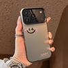 Cute Lucky Smiley Face Phone Case for iPhone 17 Air 16 15 14 11 Pro 13 12 Mini Xs 8 7 Matte Laser Bumper Shockproof Coque Cover
