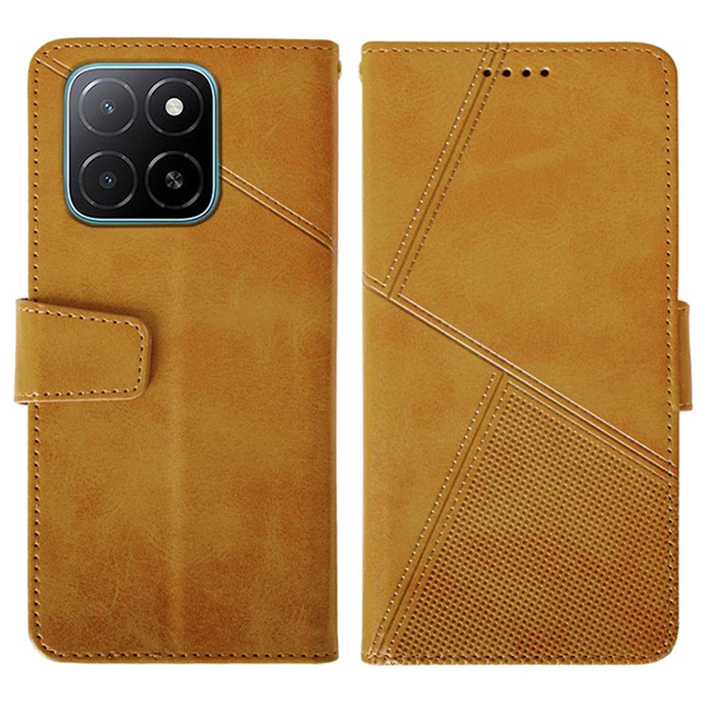 IDEWEI For Honor X5b Case Leather Wallet Phone Cover Stand Calf Texture