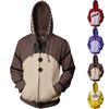 Premium Five Nights At Freddy's Fnaf Cosplay Kostüm Hoodie mit lebhaftem Muster