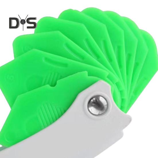 1/2-teiliges 9-in-1-Silikon-Nahtwerkzeug, kompaktes Design, tragbares Küchen-Multifunktions-Upgrade-Silikon-Dichtungswerkzeug-Set