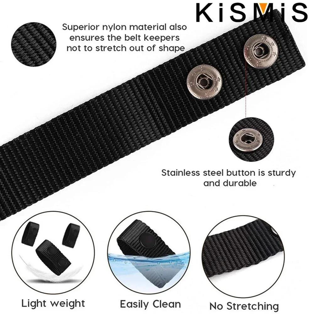 4 Stück Mehrzweck Verstellbar Langlebig Klettverschluss Gürtel Doppelte Schnalle Breit Outdoor Sport Camping Wandern Schießen Zubehör
