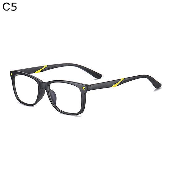 

BFORTUNE квадратные детские очки с анти-синим светом, детские компьютерные очки TR90 для чтения C5 жёлтый
