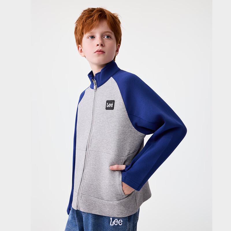 LeeKids Children's Retro Stand-Collar Knit Jacket