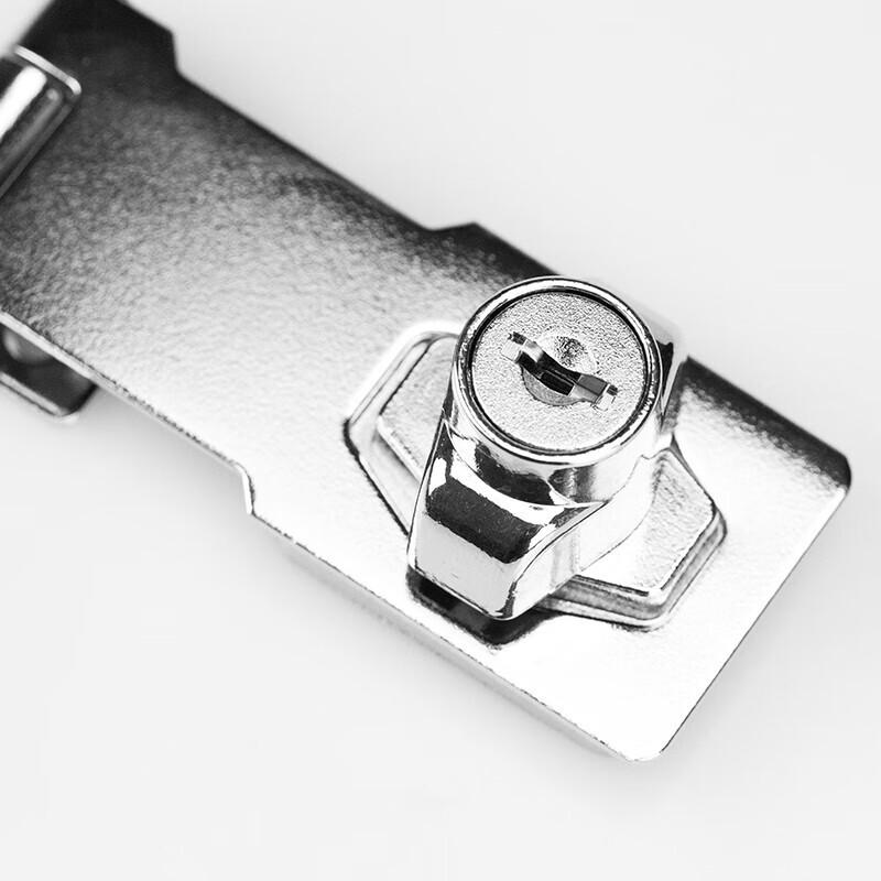4-inch Hasp Lock for Cabinets and Drawers