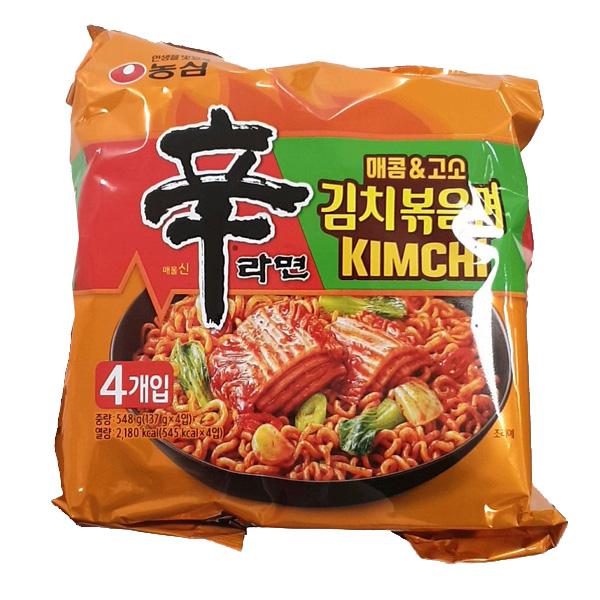 

Shin Ramen Kimchi Fried Noodles 137g x 4pack