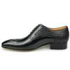 Fashion Factory Men Shoes Genuine Leather Handmade Lace Up Oxford Dress Wedding Business Office Luxury Printing Customized Fashion Shoe