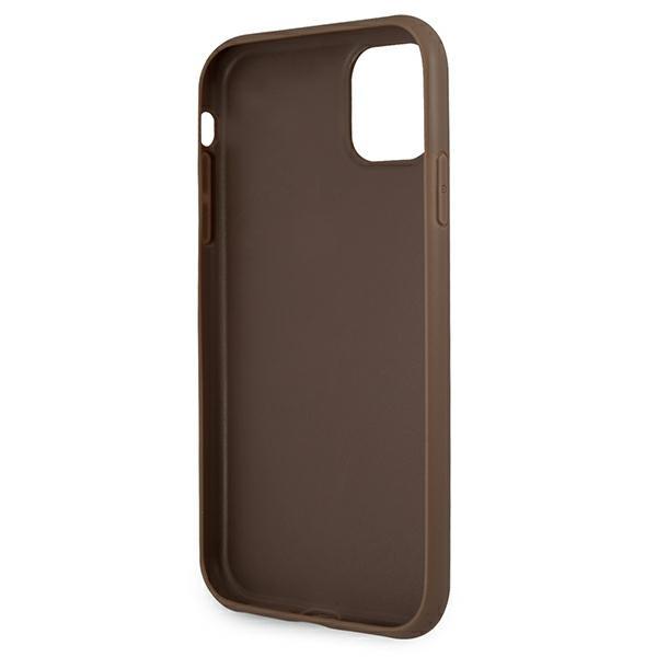 Guess Guhcn614Gmgbr Iphone 11 6.1 / Xr Brun/Brun Hardcase 4G Big Metal Logo