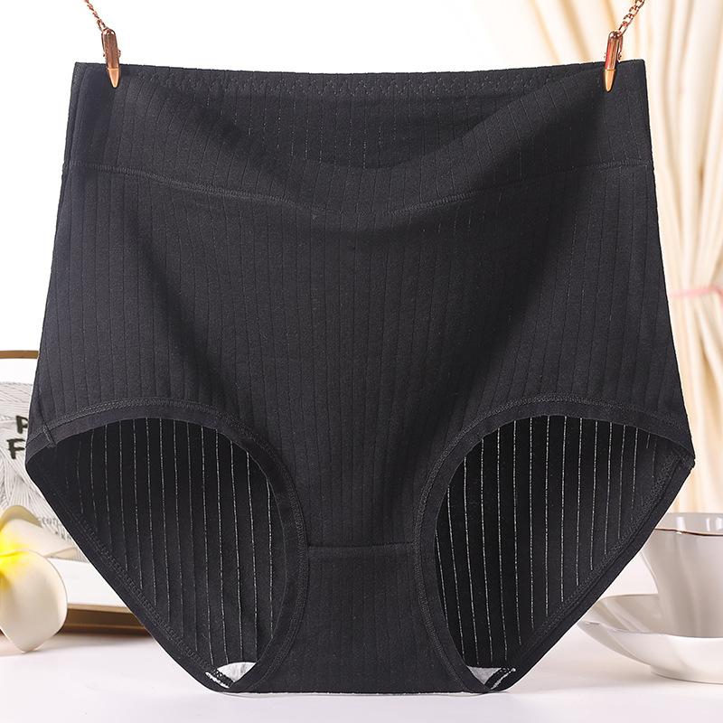 Plus Size Women's Cotton High Waisted Mother's Year of Life Red Panties