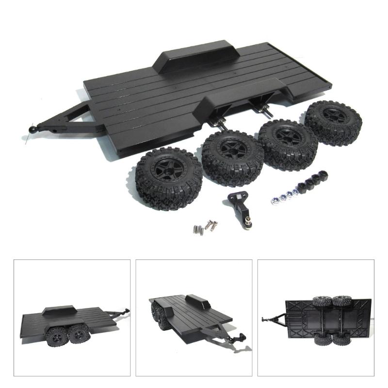 Remote Control Crawlers Car Utility Trailer Assembly Part for 1/18 Remote Control Car Easy Install Modification Kits