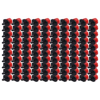100Pcs 8 Hole Drip Irrigation Emitter Drip Irrigation Sprinkler for Garden Greenhouse Courtyard