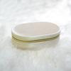 Oval Velvet Portable Jewelry Box Earrings Necklace Ring Jewelry Box Mini Jewelry Storage Box