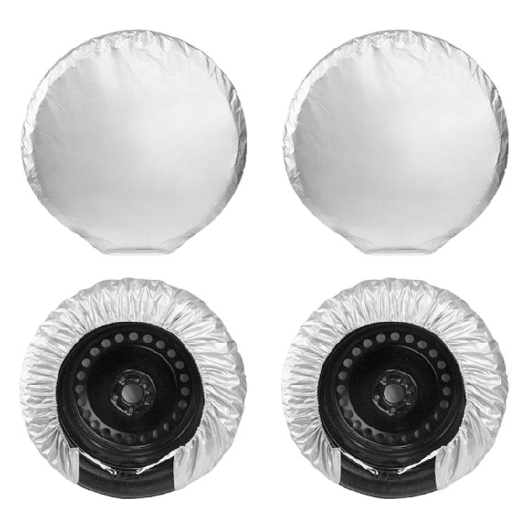 Weatherproof Tire Covers with Convenient Installation Waterproof Tire Sleeve Weather Resistant Tire Covers for Vehicles