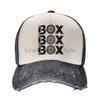 Box Box Box F1 Tyre Compound V2 Baseball Cap Formula 1 Snapback Caps Vintage Washed Cotton Cap Summer Retro Sun Visor Cap