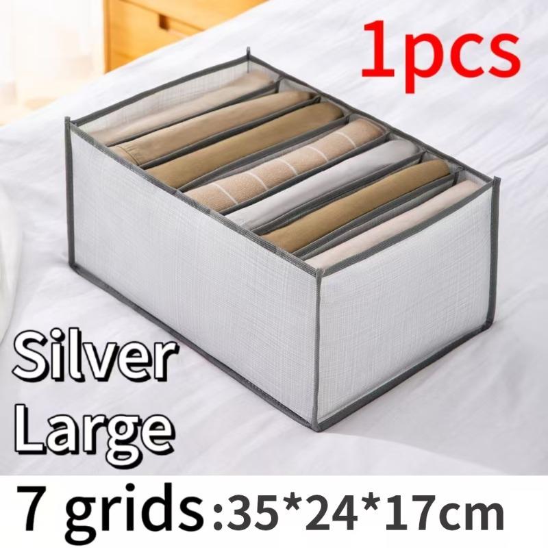 Pants Jeans Storage Box Drawers Organizer for Underwear Bra Socks Wardrobe Clothes Organizer Cabinet T-Shirt Organizers Storage