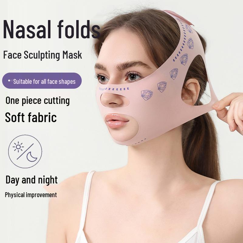 V-Face Slimming Band: Lifting, Firming & Sculpting Mask for Nasolabial Folds & Double Chin Improvement