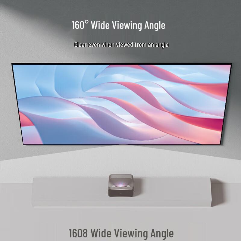 JmGO O2 Ultra 100-inch Ultra Short Throw Fresnel Projector Screen