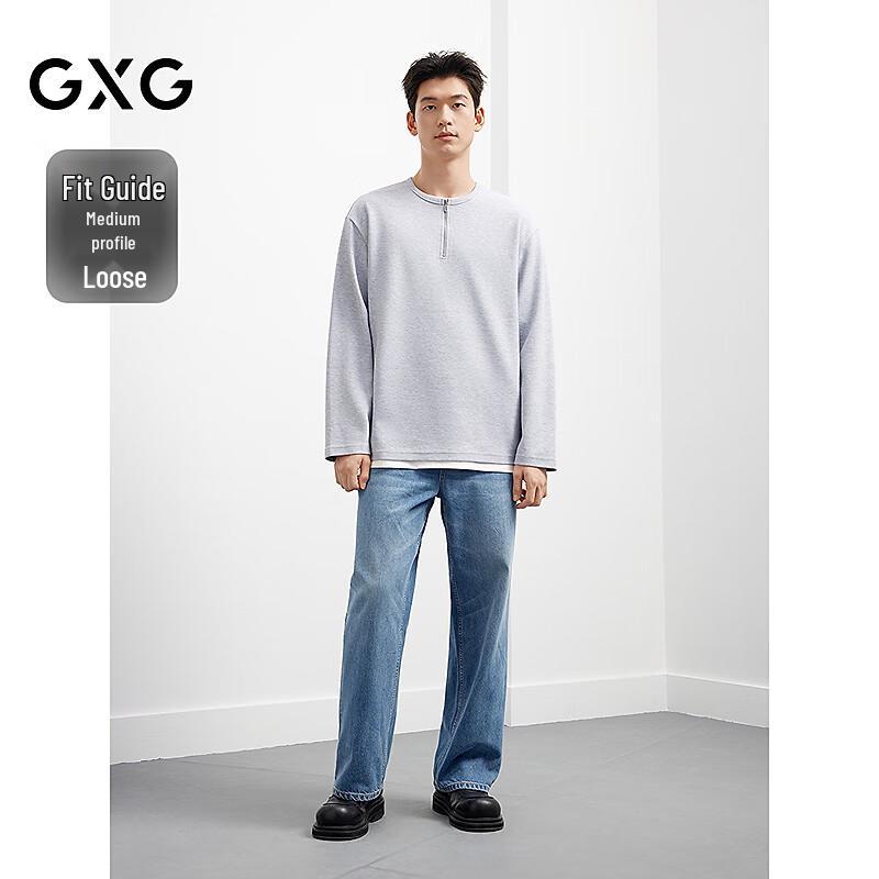GXG Men's Fall Casual Half-Zip Pullover