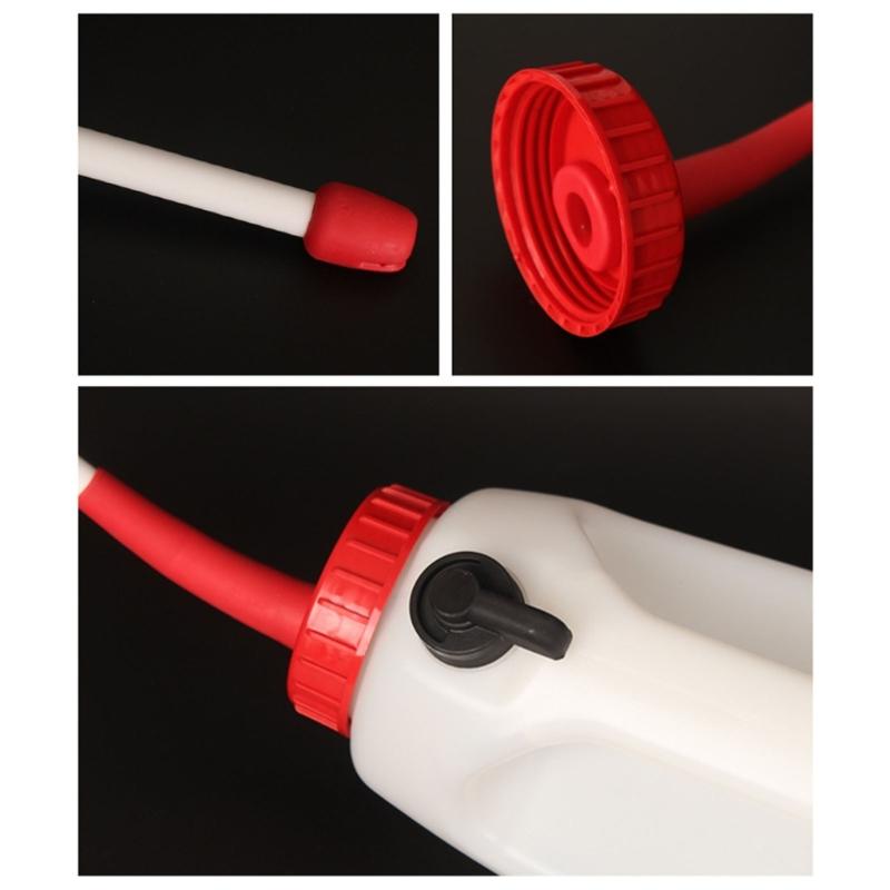 Large Capacity Calfs Nursing Bottle Food Grades Easyly Carry Livestock Feeders for Calfs Nutritions