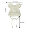 Pompom Winter Baby Hats Cute Beanies Caps Bear Ear Protection Knitted Boys Girls Headwraps Warm Kids Crochet Infant Kid Headwear