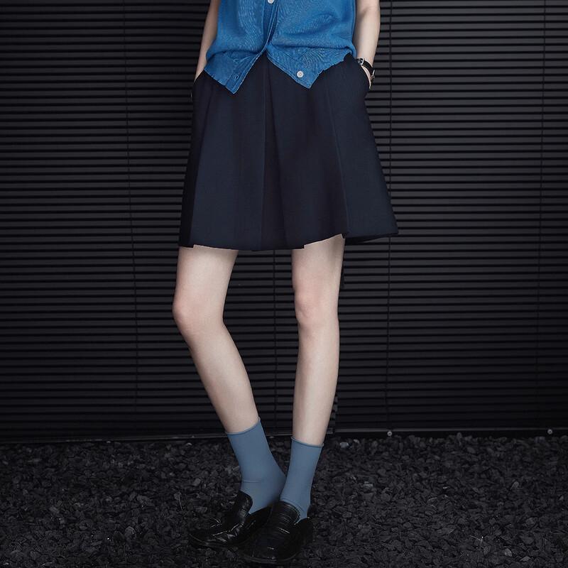 Women's Pleated A-Line Short Skirt