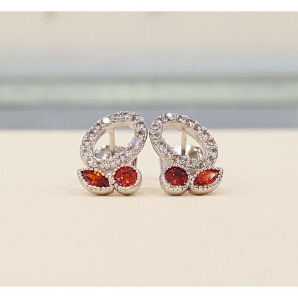Volare Savezone01 Rhodolite Earrings Spe312 (15748994)