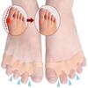 Silicone Toe Separator for Overlapping Toes, Hallux Valgus, and Protection for Men and Women