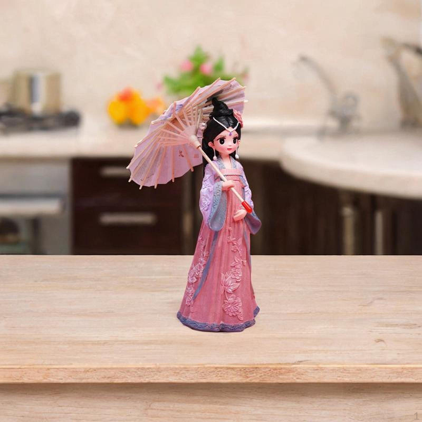 

Китайская древняя женская статуэтка, декоративное искусство, скульптура, мастерство, женское украшение для фиолетовый