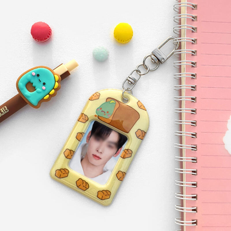 Lazystar Mini Photo Keychain Set (2 pieces) 2p (4 types random)