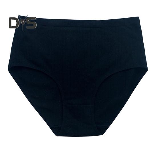 

Женские трусы с высокой талией, утягивающие живот, трикотажные трусики больших размеров, однотонные, высокоэластичные хлопковые трусы, полностью закрывающие ягодицы, нижнее белье S чёрный