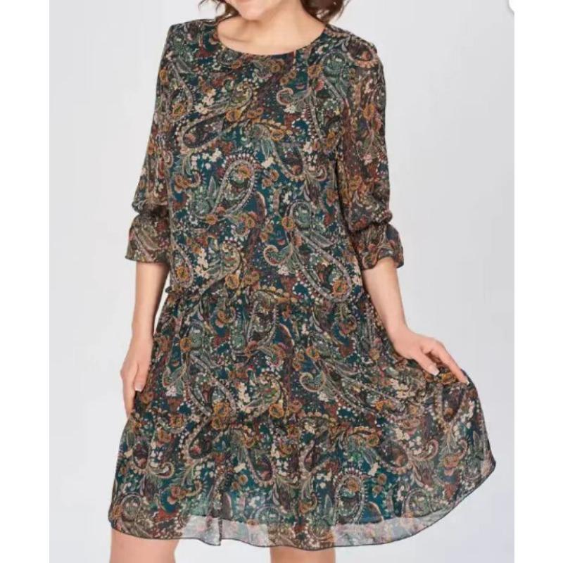 

Женское модное повседневное платье с принтом Модное платье в стиле вестерн 2XL зелёный