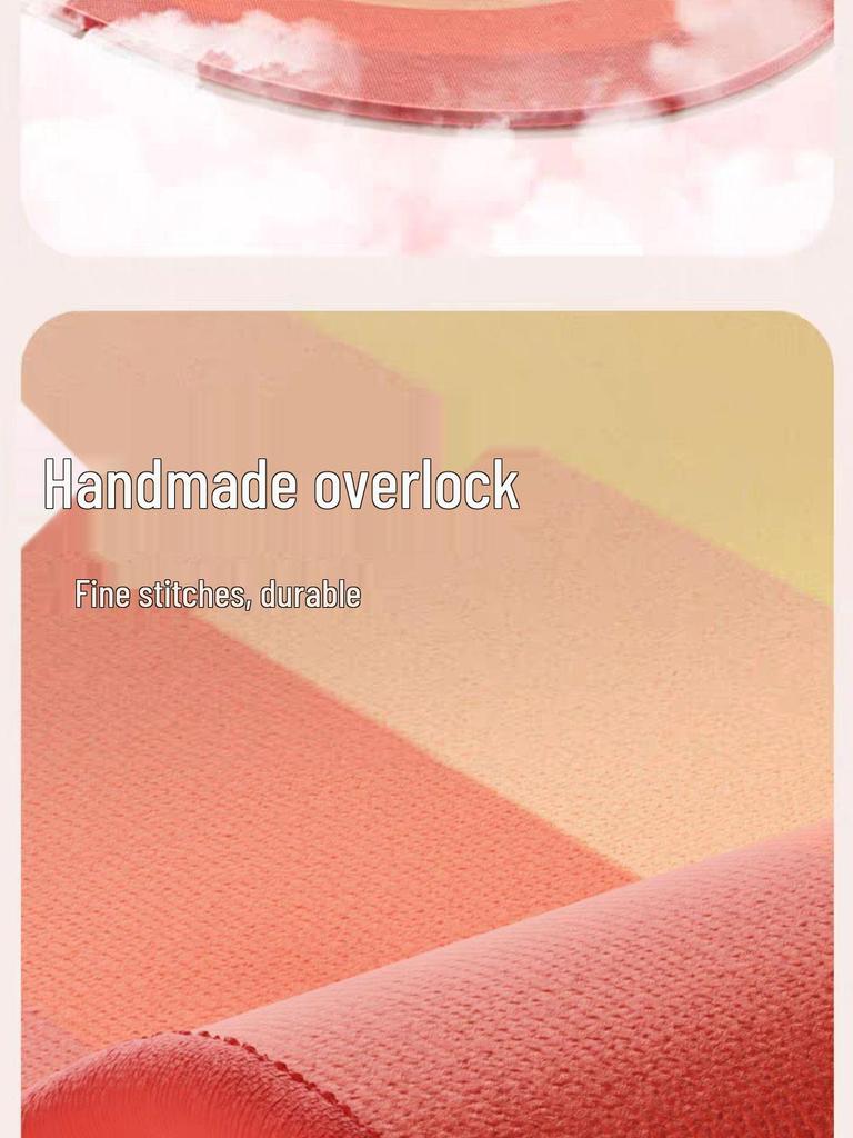 Shock Absorption Yoga & Jump Rope Mat - Thick, Wide, Non-Slip, Soundproof for Home Fitness