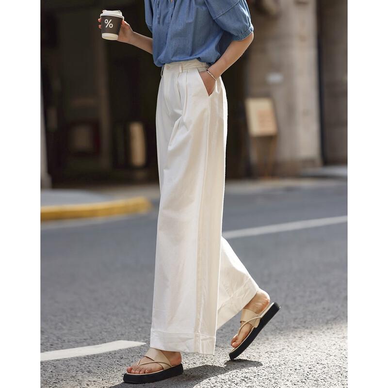 Demana Women s Chic Relaxed Casual Trousers L