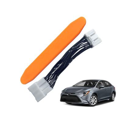 תואם לטויוטה קורולה ספורט/טורינג/קרוס חדשה ערכת טלוויזיה קופסת טלוויזיה