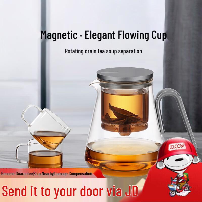 SAMADOYO Glass Tea Maker Set with Inner Infuser