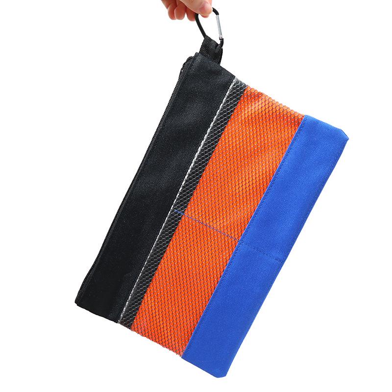 Large Transparent Waterproof Oxford Tool Bag with Hook