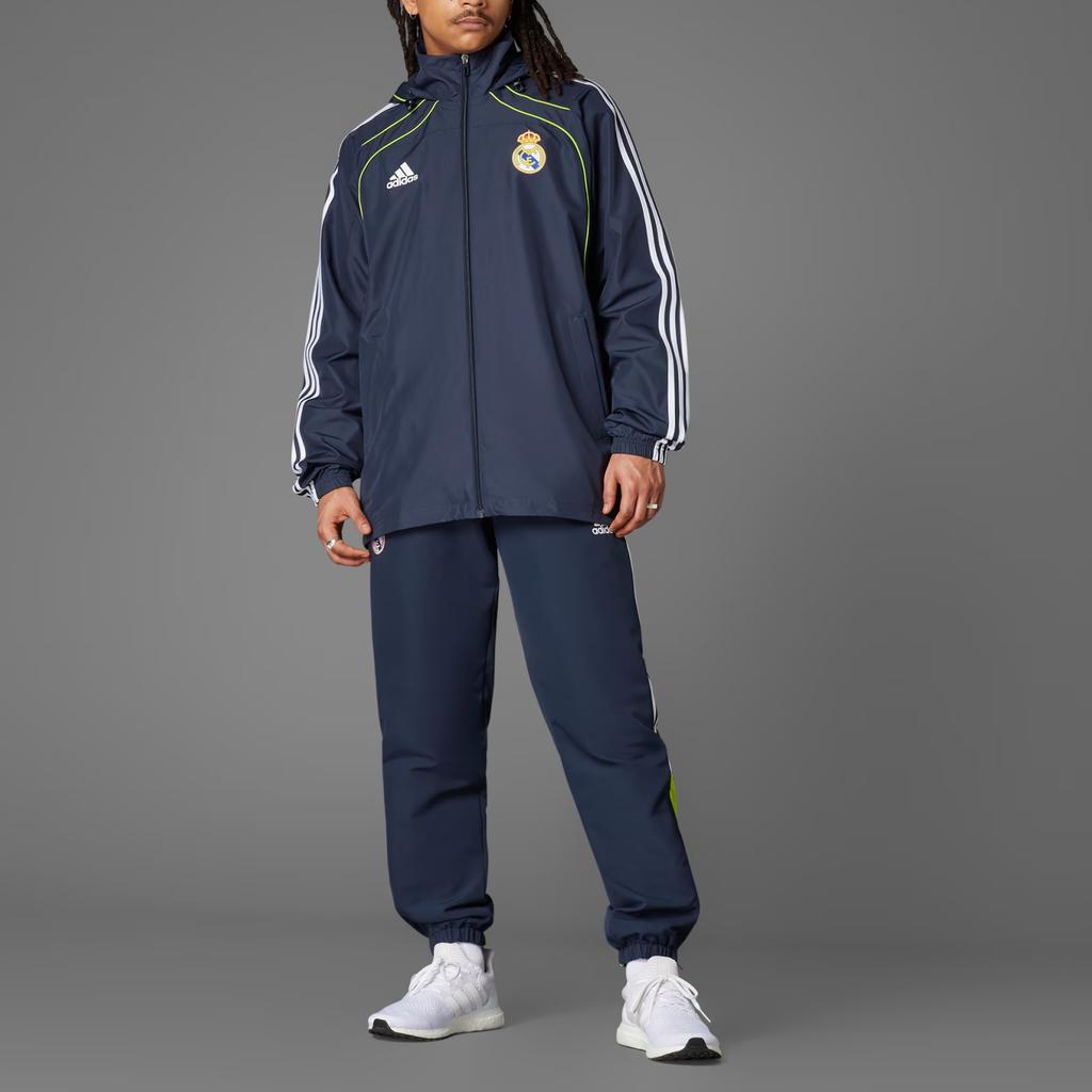 Adidas Real Madrid Jacket Men's Sea Blue JF2576