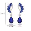Latest Stylish Crystal Zircon Dangle Party Earrings for Women and Girls