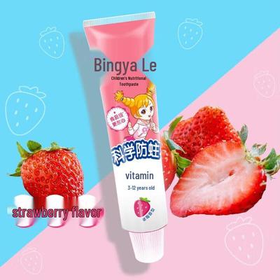 Ya Ya Le Kids Erdbeer-Zahnpasta