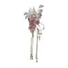 Hair Clip Butterfly Flower Wisteria Glass Hairpin Flower Beads Tassel Hair Claw Multi-functional Styling Hair Accessories