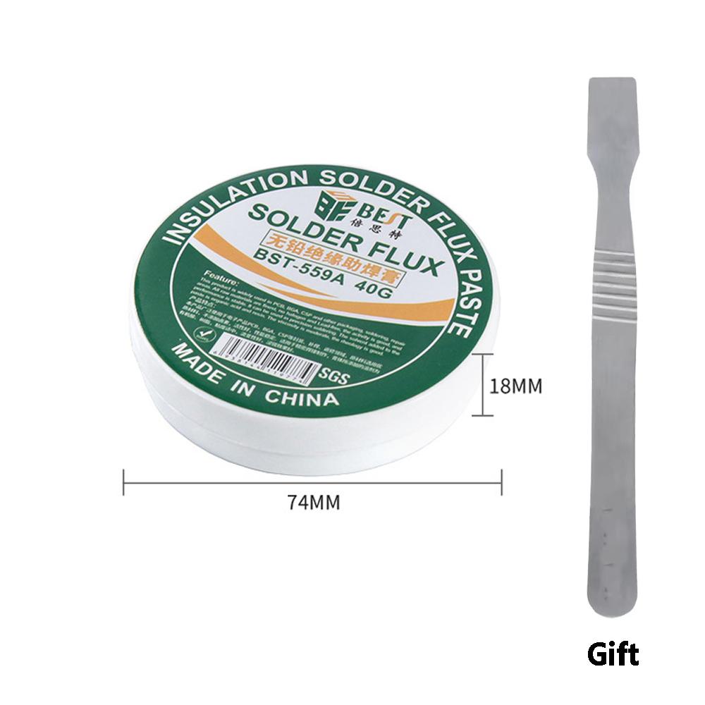 Insulation Solder Paste Flux 30/40/50/100g Lead Free Fluxs For Soldering BGA PCB IC Parts Welding Flux Soldering Gel Tool
