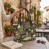 Christmas Print Large Capacity Tote Bag Vintage Stylish Casual Daily Carry Handbag