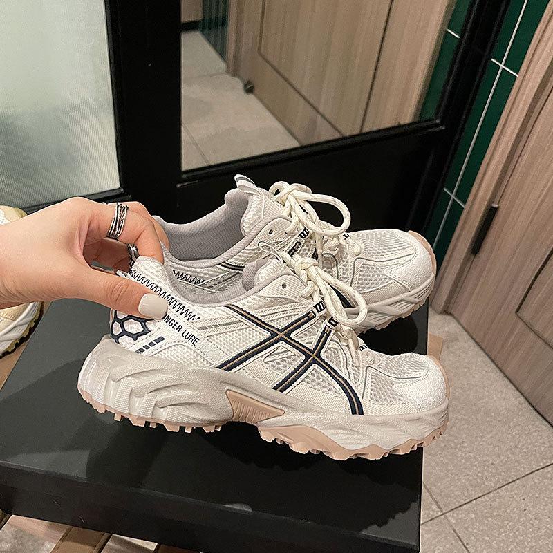 Cowhide Version~ 4CM Wear-resistant Shock-absorbing Thick Sole, New Breathable and Versatile Casual Training Shoes In Summer 2025, Forrest Gump Shoes