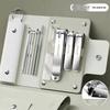 10-Piece Nail Clipper Set 10-Piece Nail Care Tool Set Cuticle Cutter Stainless Steel Nail Care Set Special Manicure Beauty Tools